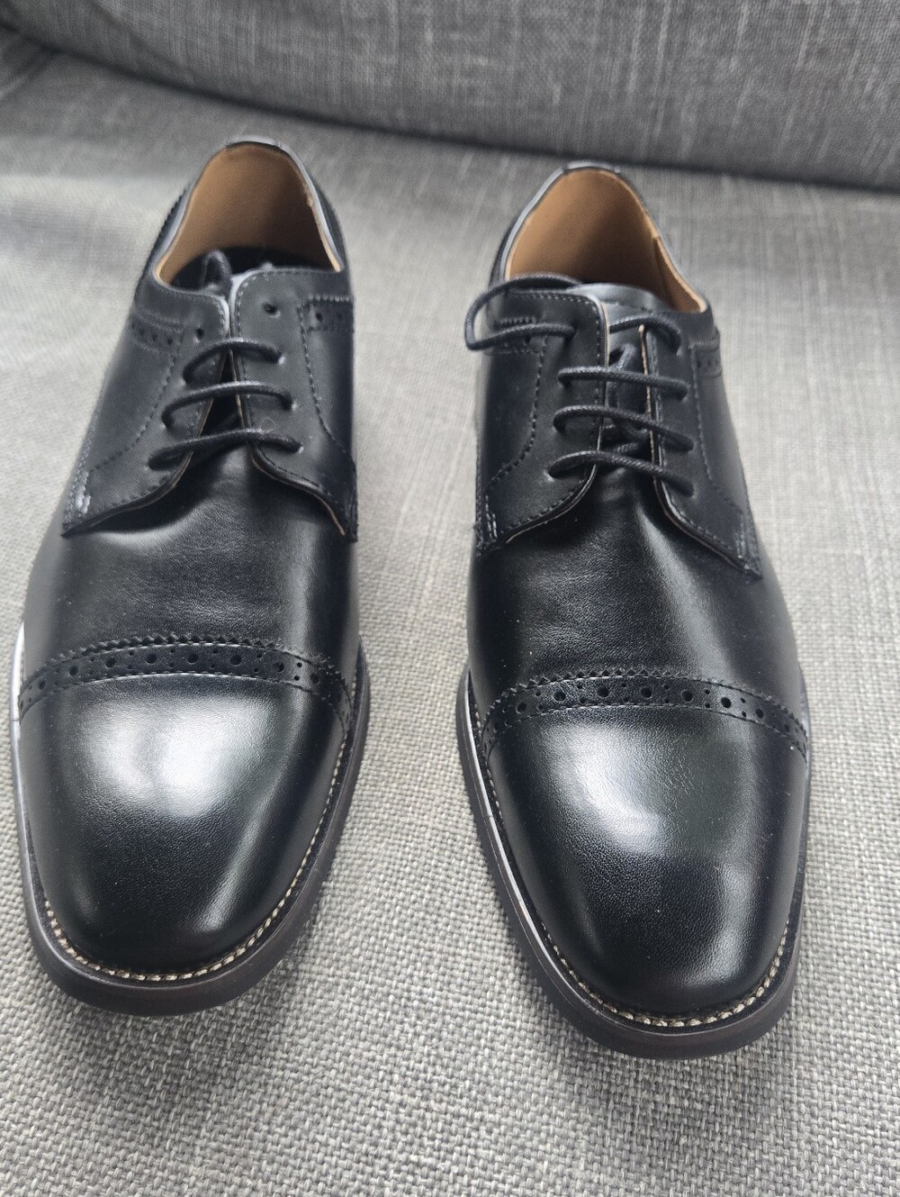NWT Madden by Steve Madden Men’s Cap-Toe Derby Dress Shoes